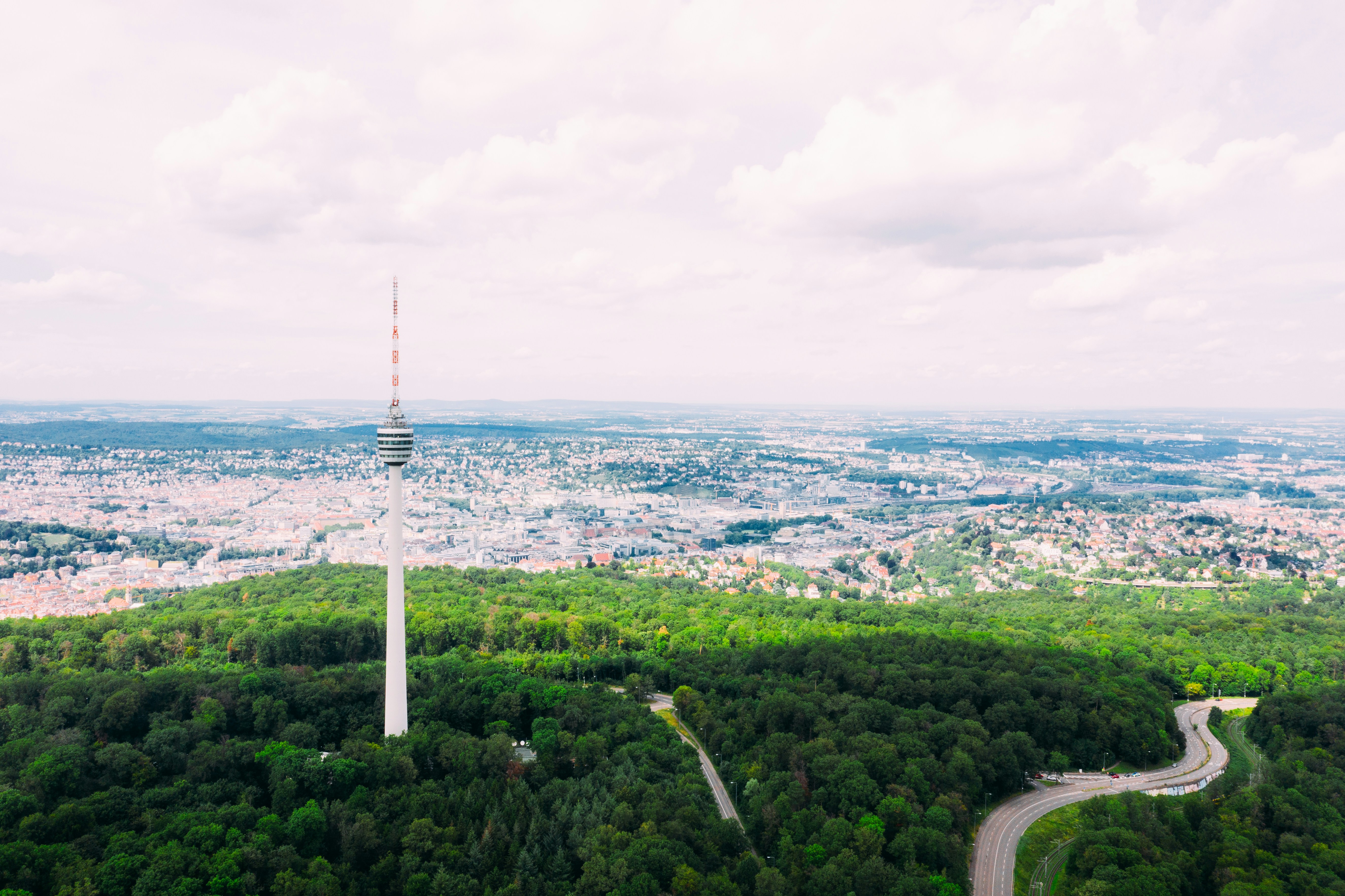 Stuttgart – Fernsehturm, Einzugsgebiet von Rolladen Hofmann für Rollladen, Jalousien und Markisen Reparatur und Montage in Stuttgart